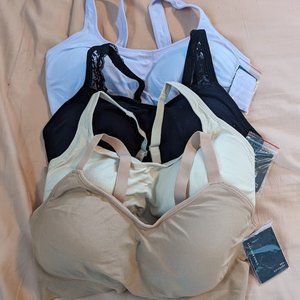 Underoutfit Comfort Shaping Bra Set of Four, size XL